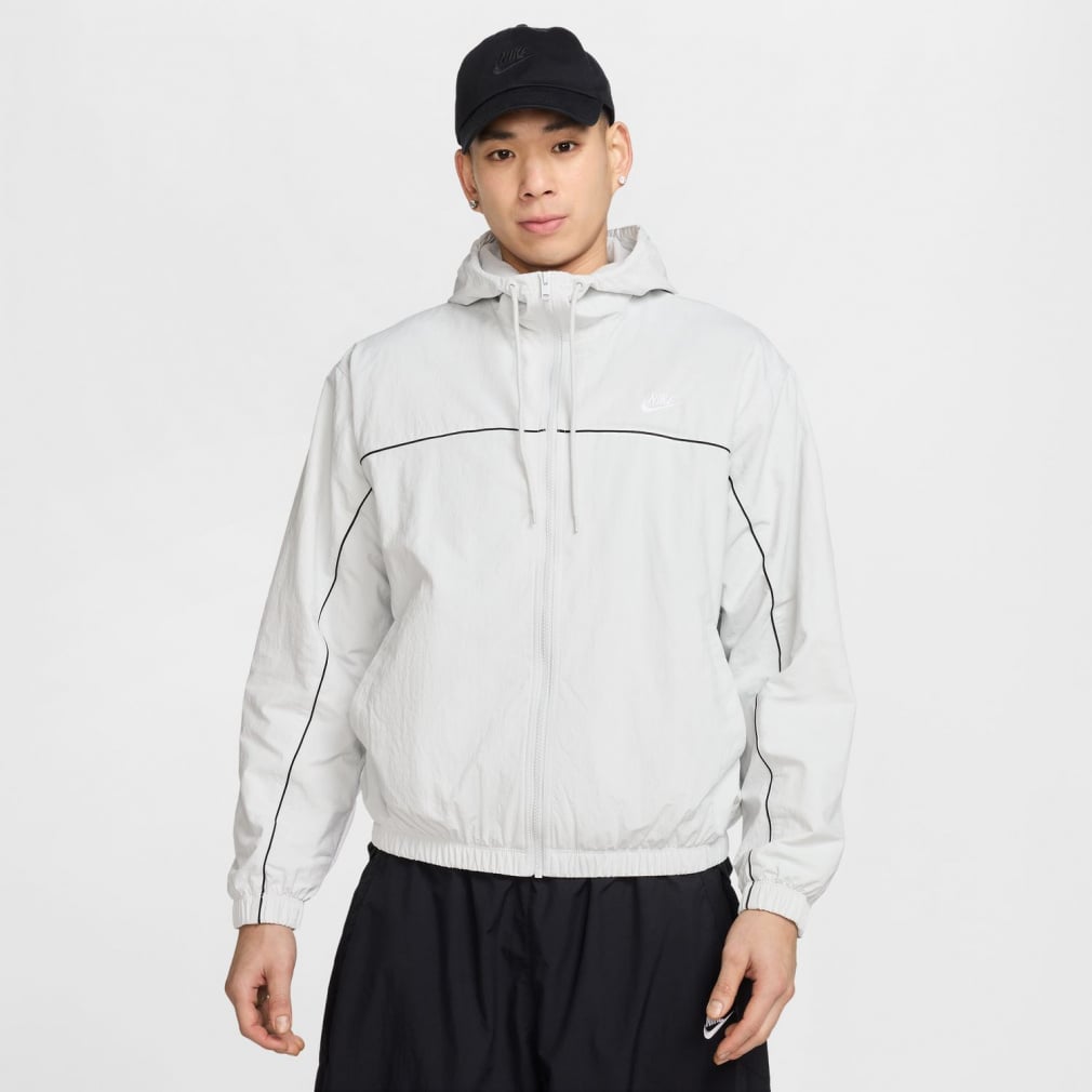 クラブ アスリート フーディ ジャケット(ペールグレー-S)