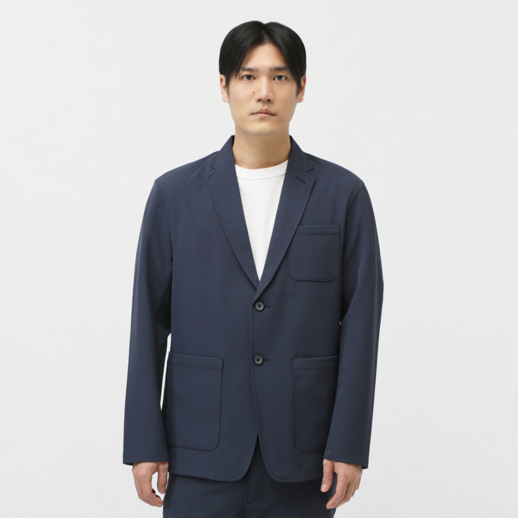極美品 Lサイズ ニューバランス　シティジャケット ストレッチ ジャージ素材 黒 New Balance ニューバランス THE CITY メンズ ニットジャケット