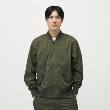 ENHANCE MIL JACKET 2.0(カーキ-M　メンズ)