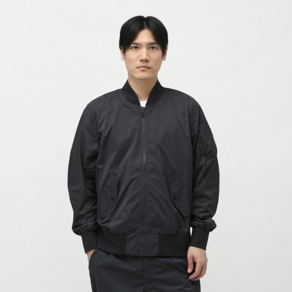 ENHANCE MIL JACKET 2.0(ブラック-M　メンズ)