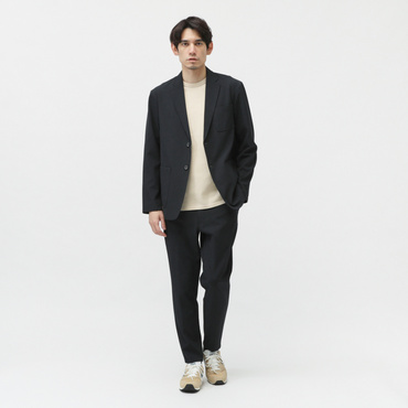 THE CITY 上下セット パターンプリントジャケット イージーシティ+スリムテーパードパンツ