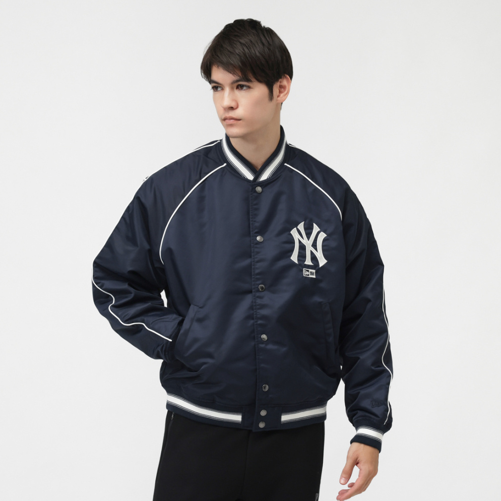 ニューエラ メンズ アウターウェア NYLON VARSITY NEYYAN NVY 252