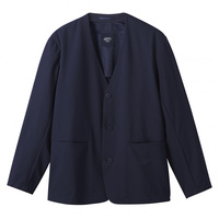 期間限定お値下げ DESCENTE コラボ ノーカラーコート モスグリーン デサント メンズ アウター THE ONE NO COLOR JACKET DX-C2640AP NV