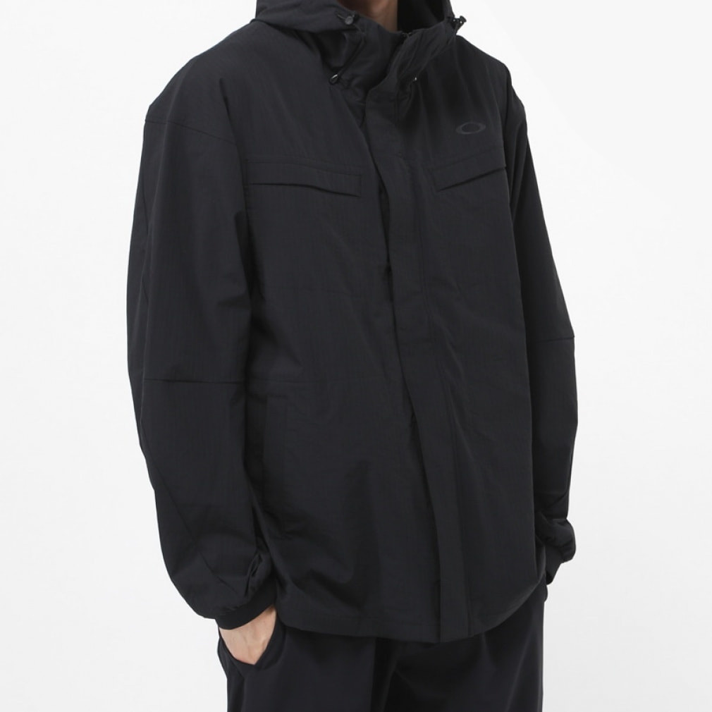 オークリー メンズ ウインドフルジップ BORDERLESS PARACHUTE JACKET