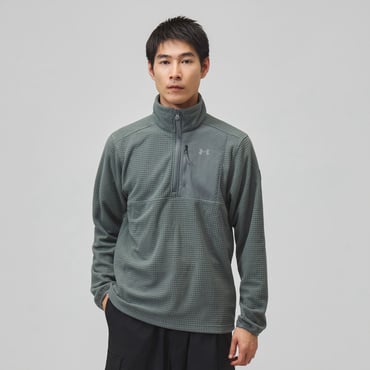 UAアーバンオーディー フリース 1/4ジップ ジャケット