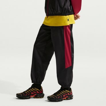 WR LND パンツ 26(ブラック×ボルドー-S)