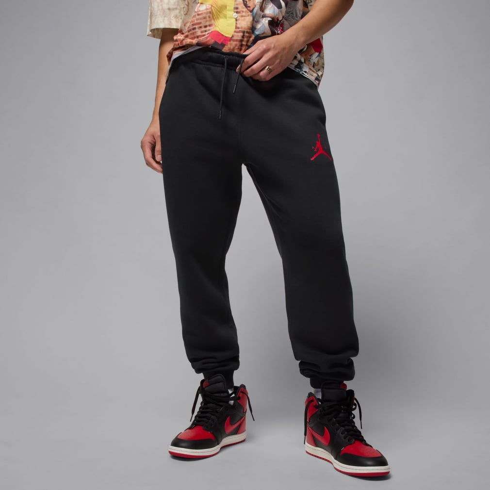 ジャンプマン フリース パンツ(ブラック-S)