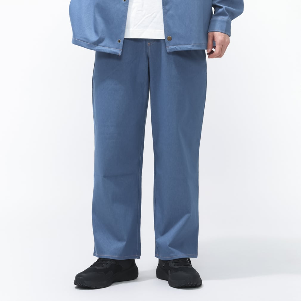 ESS ELEVATED デニム ライク PT(ブルー-S)