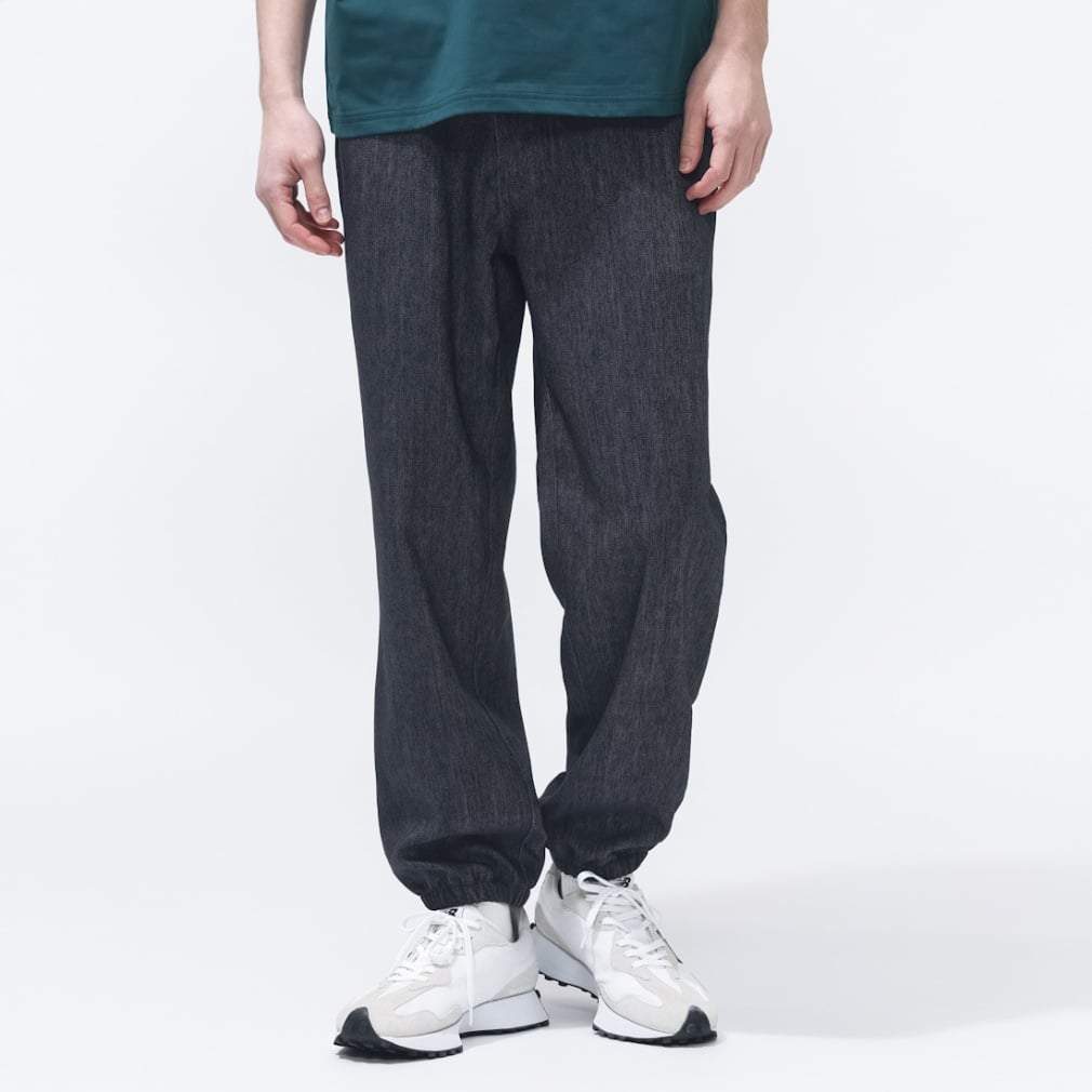 ニューバランス THE CITY メンズ ロングパンツ デニムスタイルジョガー