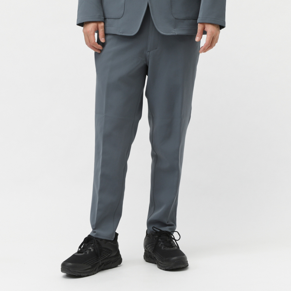 THE CITY スキニーフィットパンツ(グレー-S)