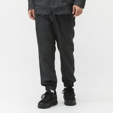 THE CITY デニムライクジョガーパンツ