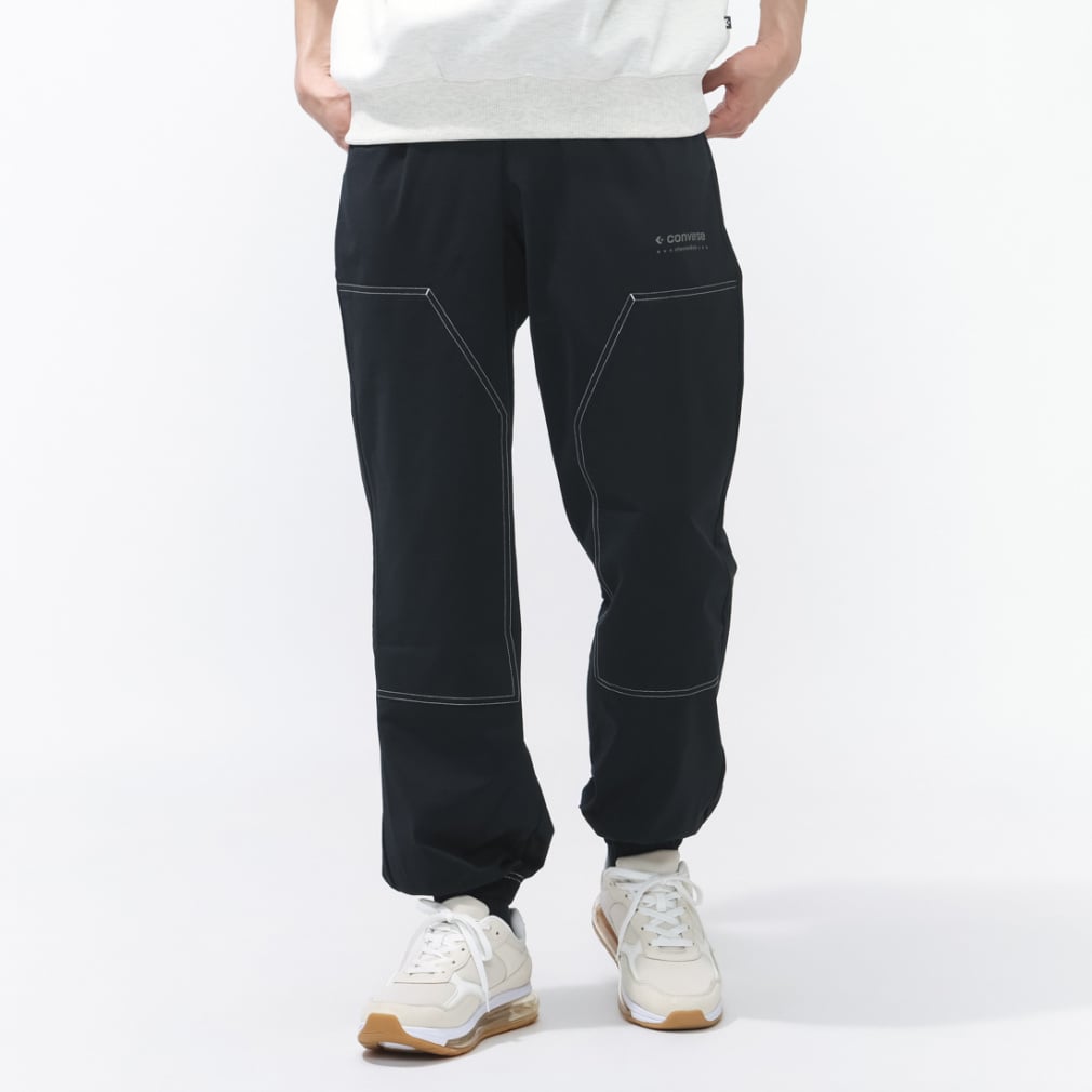 コンバース メンズ ロングパンツ DOUBLE KNEE STRETCH PANTS M