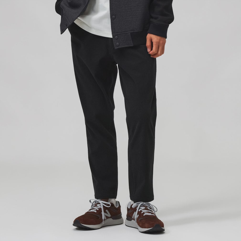 ニューバランス THE CITY メンズ ロングパンツ コーデュロイテーパード
