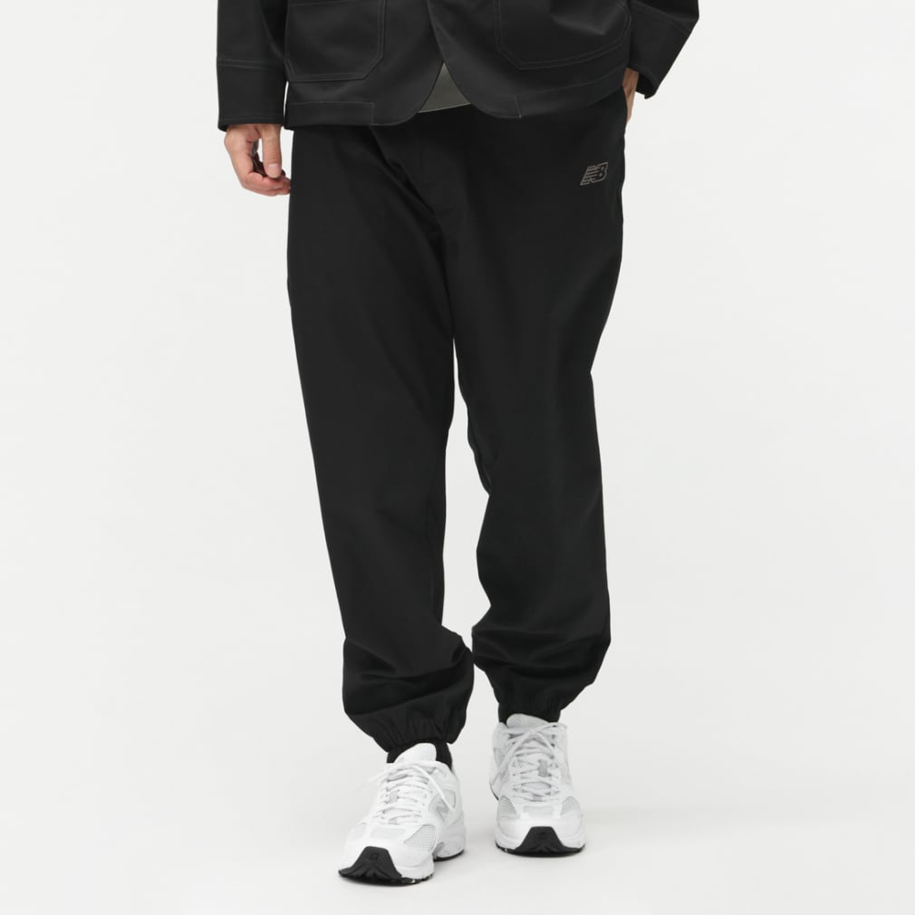 THE CITY チノスタイルジョガーパンツ(ブラック-S)