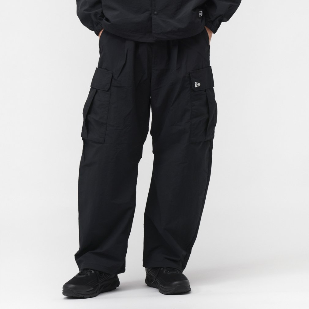 ニューエラ メンズ ロングパンツ OS NYLON CARGO PT BLK 14682661 BLK