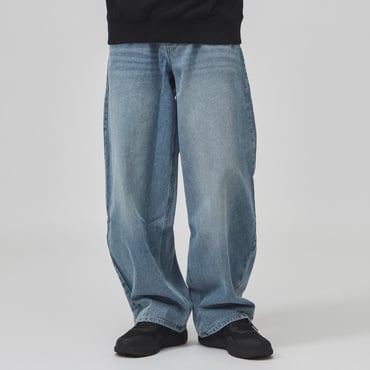 DENIM BARREL PANTS WASDEN