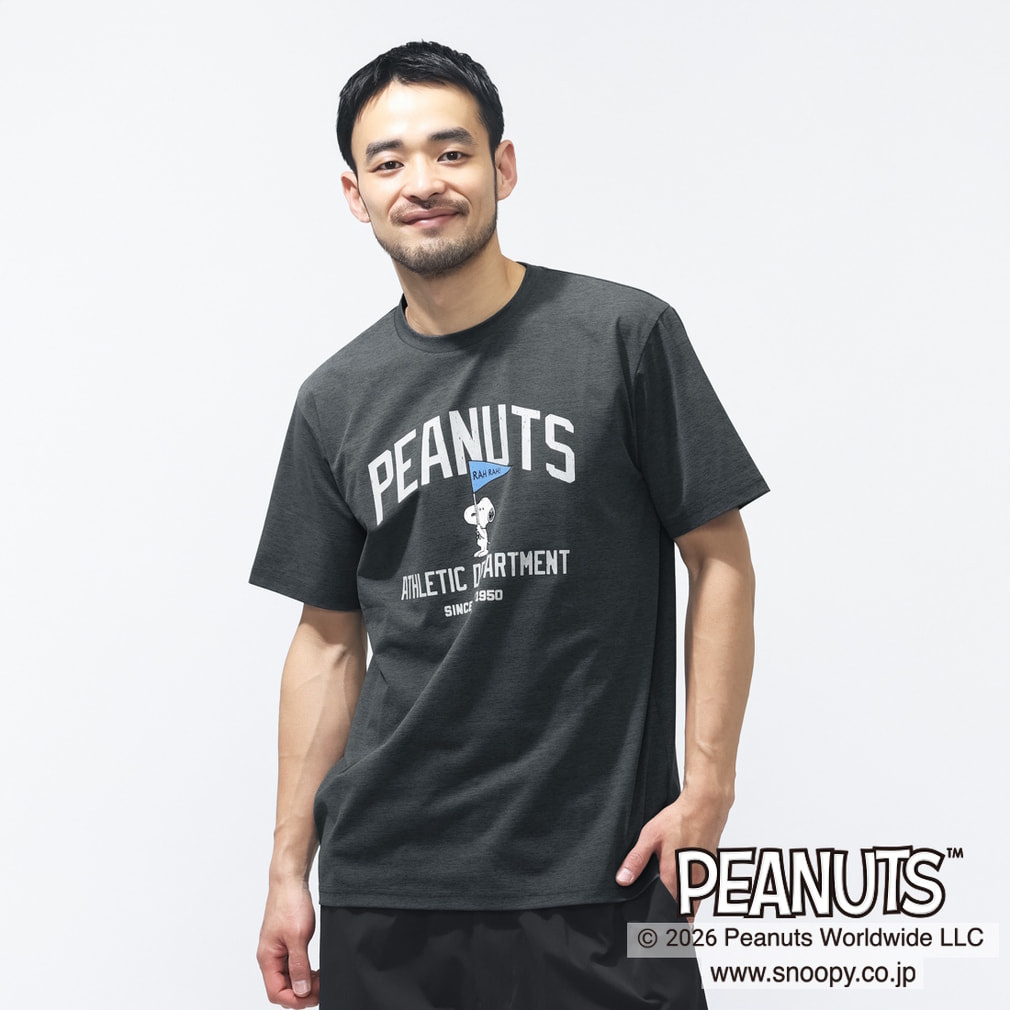 ピーナッツ スヌーピー メンズ 半袖 Tシャツ グラフィックTシャツ
