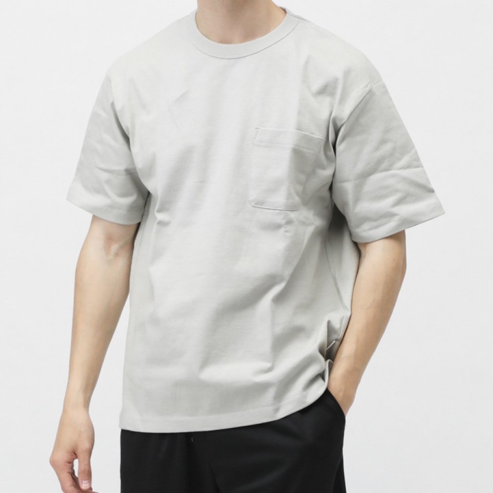 ヘビーウェイトコットンTシャツ(ペールグレー-3XL)