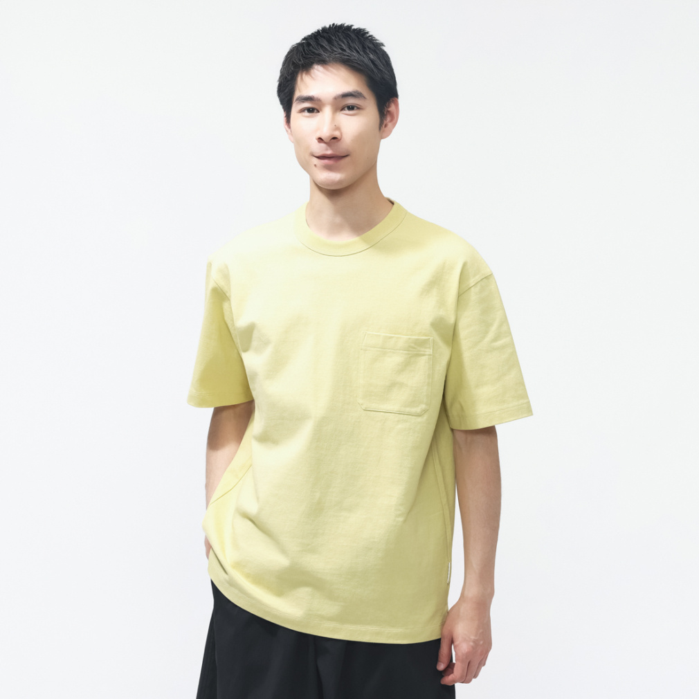 ヘビーウェイトコットンTシャツ(イエロー-3XL)