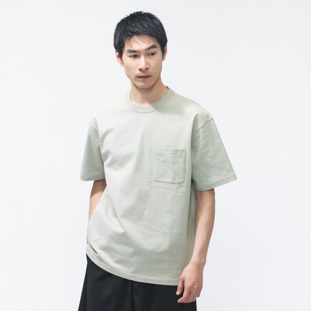 ヘビーウェイトコットンTシャツ(ペールグレー-3XL)