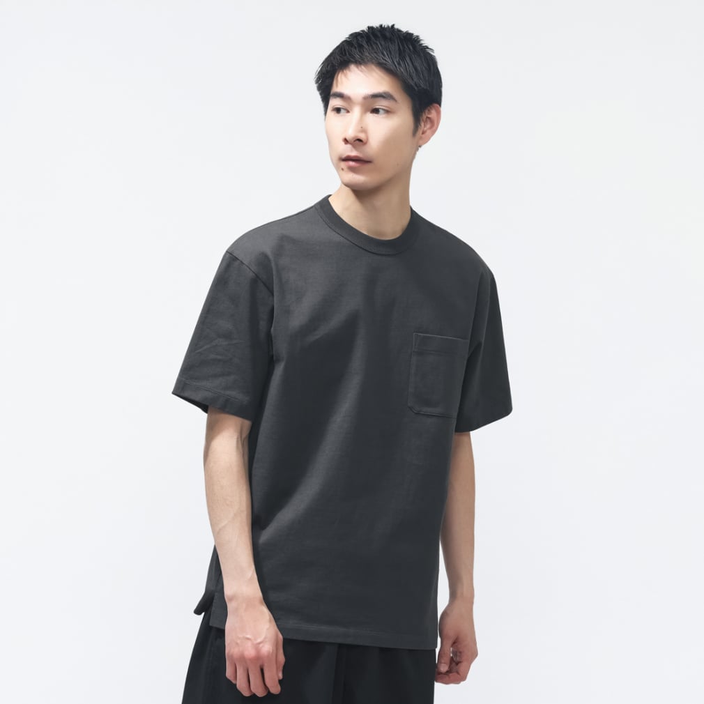 ヘビーウェイトコットンTシャツ(チャコールグレー-3XL)