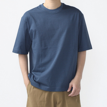 コットンセミワイドTシャツ ボーダー
