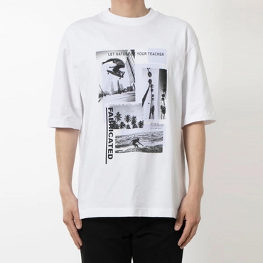 コットンセミワイドTシャツ 柄