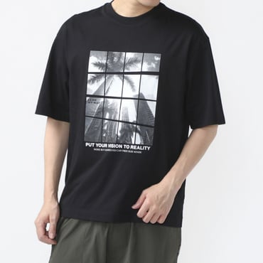 コットンセミワイドTシャツ 柄