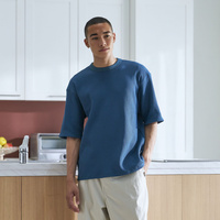 ワッフル5分袖Tシャツ