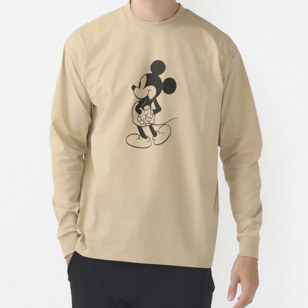 ディズニー メンズ 長袖 Tシャツ ロングTシャツ スタンズ TRDN