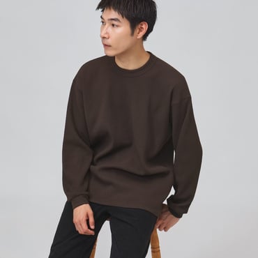 ワッフルロングTシャツ
