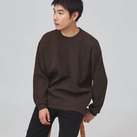 ワッフルロングTシャツ