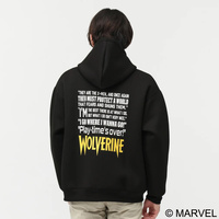 マーベル メンズ スウェット フルジップ スウェットジップパーカー