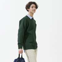 ウォッシャブルニットクルー