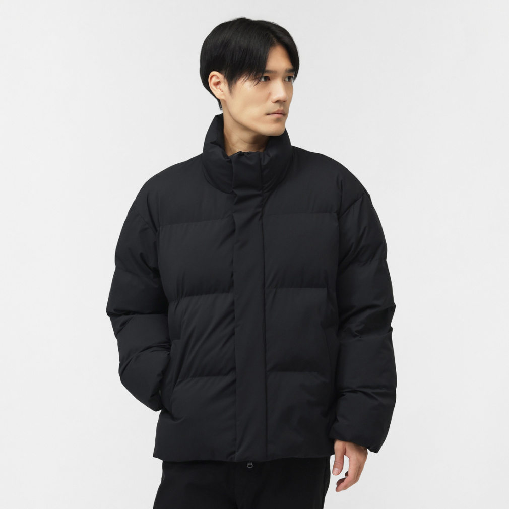 ティゴラ メンズ 中綿ジャケット アルミ蓄熱パデッドボリューム