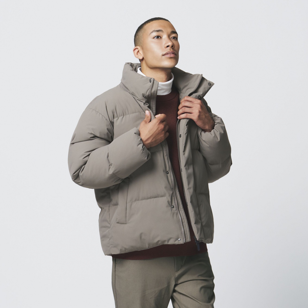 ティゴラ メンズ 中綿ジャケット アルミ蓄熱パデッドボリューム