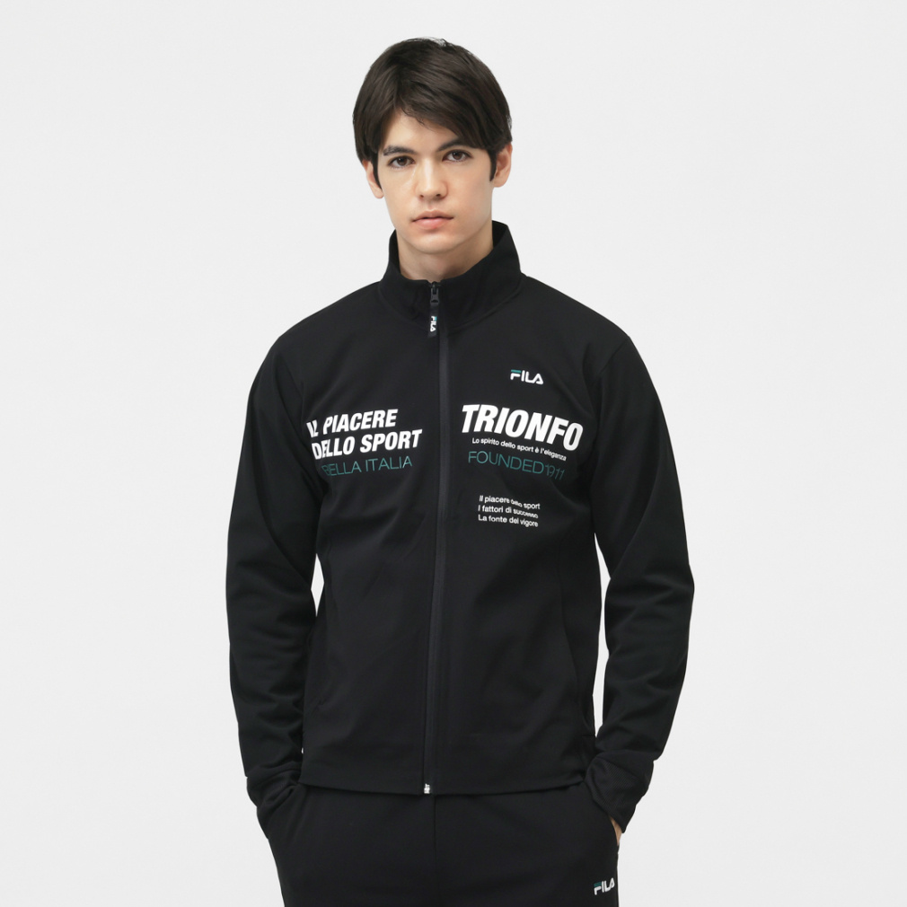 FILA ジャージ フィラ メンズ 長袖 ジャージ ジャケット ジャージジャケット