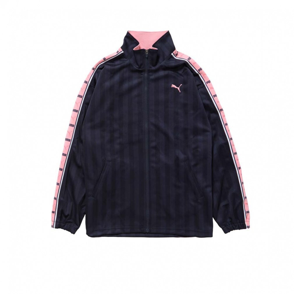 プーマ メンズ 長袖 ジャージ ジャケット SHADOW STRIPE ニットジャケット 527754 スポーツウェア PUMA