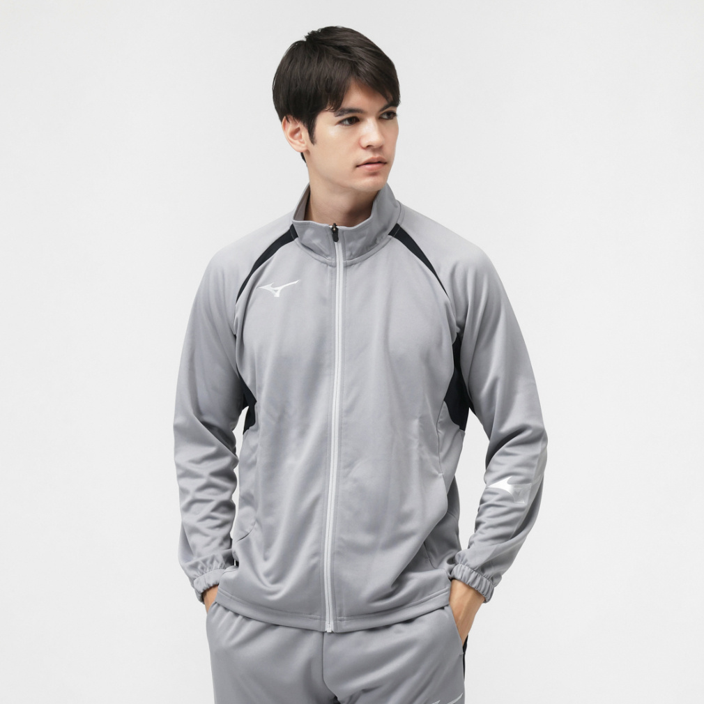 ミズノ メンズ 長袖 ジャージ ジャケット ウォームアップジャケットAP 32JCC571 スポーツウェア アルペン・スポーツデポ限定 MIZUNO