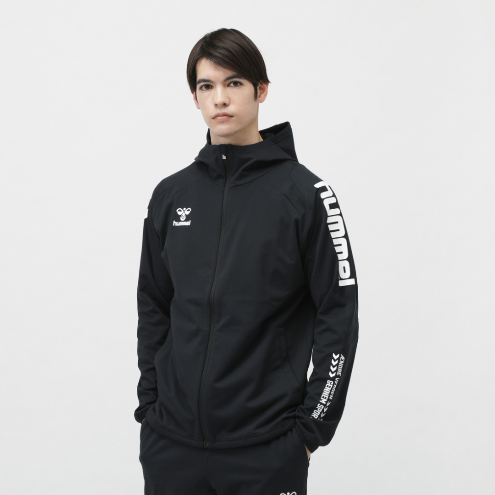 ヒュンメル メンズ 長袖 ジャージ ジャケット ウォームアップフルジップフーディー HAT2132AP パーカー スポーツウェア アルペン・スポーツデポ限定 hummel