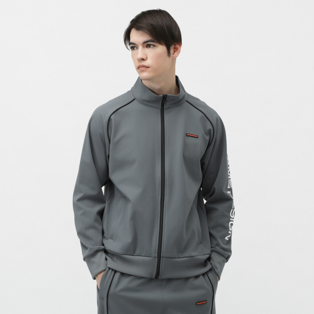 TIGORA by BEAMS DESIGN メンズ 長袖 ジャージ ジャケット トラック
