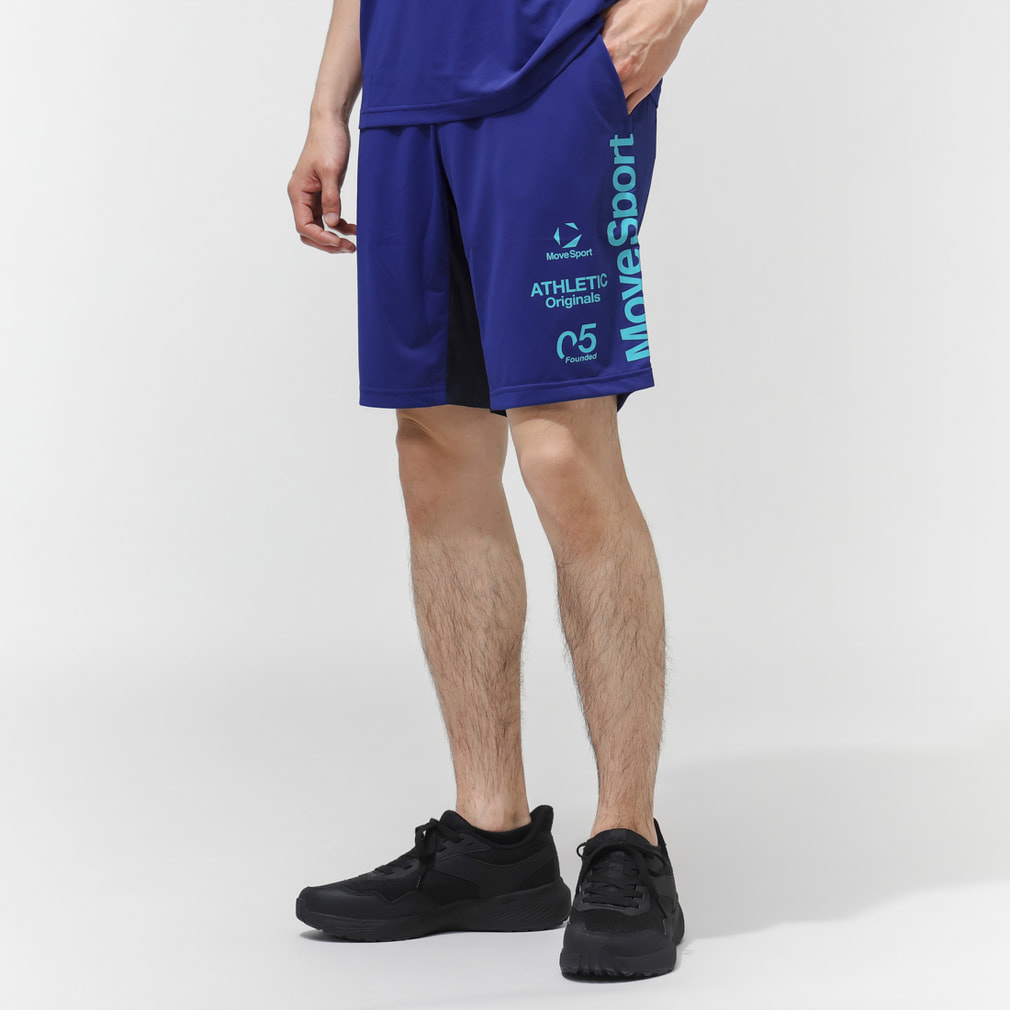 ムーブスポーツ メンズ ジャージ ハーフパンツ クーリストショーツ
