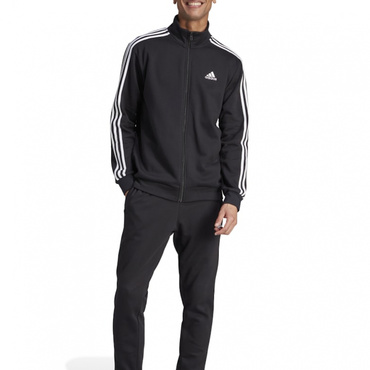 ベーシック スリーストライプス フリース トラックスーツ ジャージ上下セット