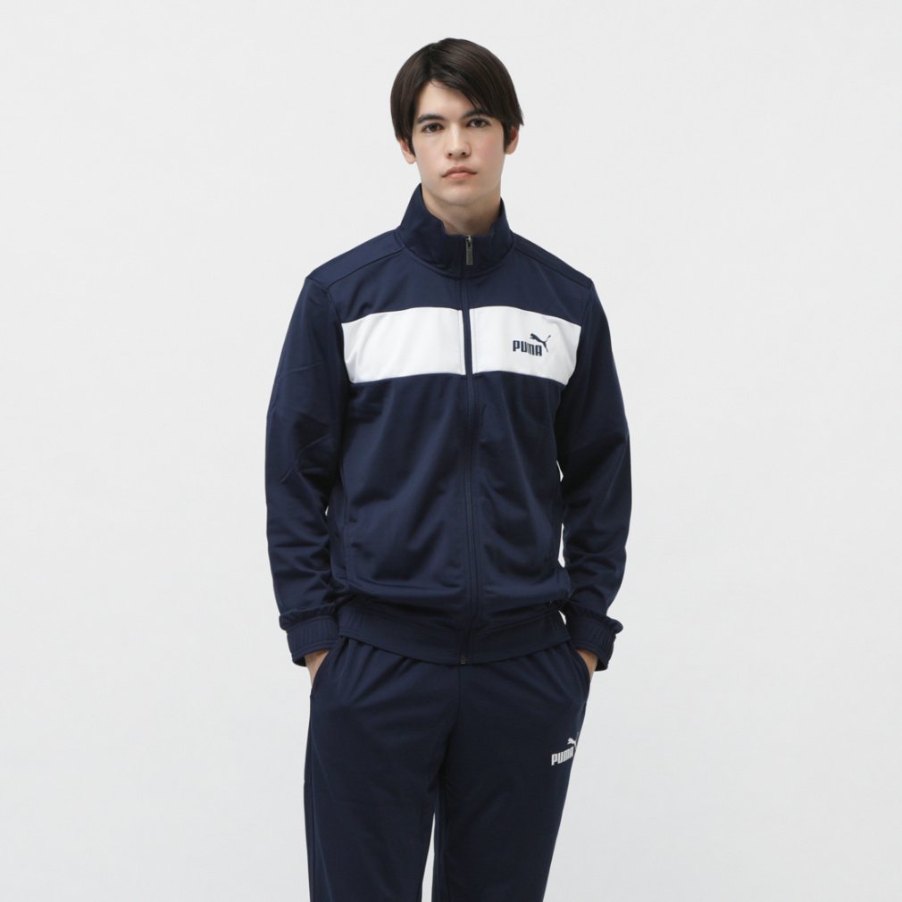 プーマ メンズ ジャージ 上下セット ポリ トレーニングスーツ 678477 スポーツウェア PUMA