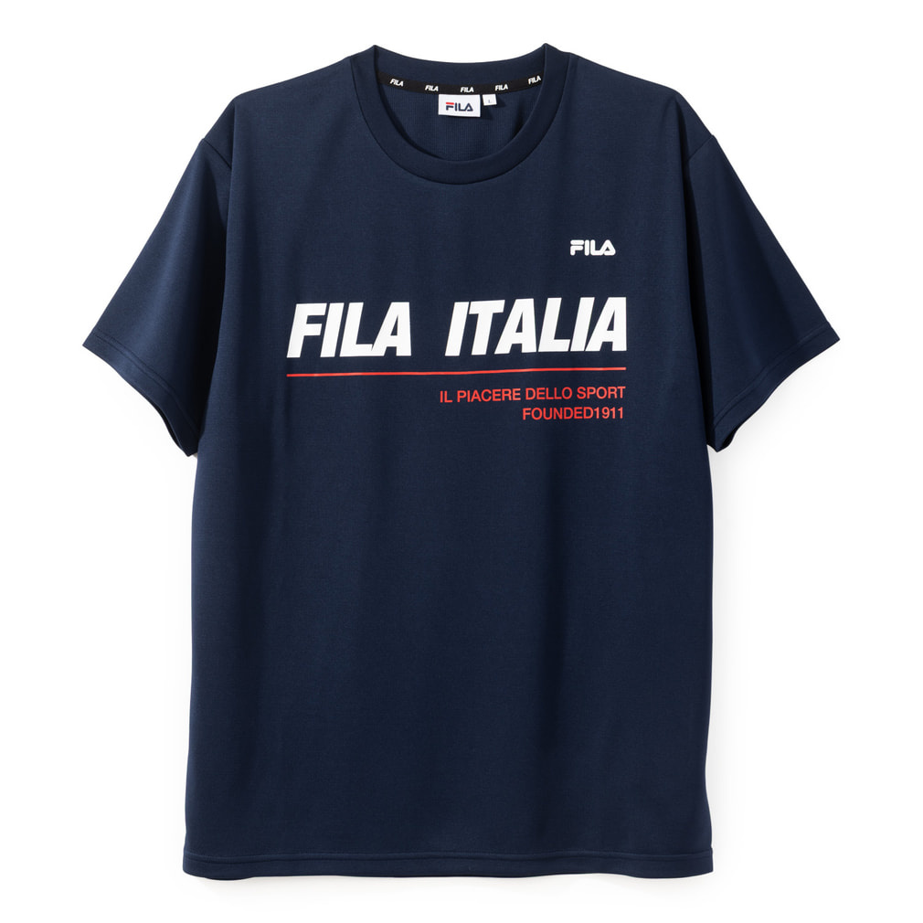 フィラ メンズ 半袖 機能 Tシャツ 冷感半袖Tシャツ FDFGM9016 スポーツ