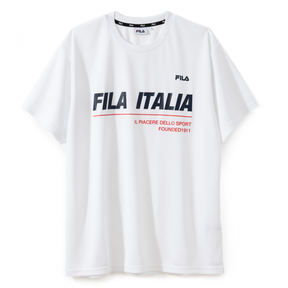 フィラ メンズ 半袖 機能 Tシャツ 冷感半袖Tシャツ FDFGM9016 スポーツ