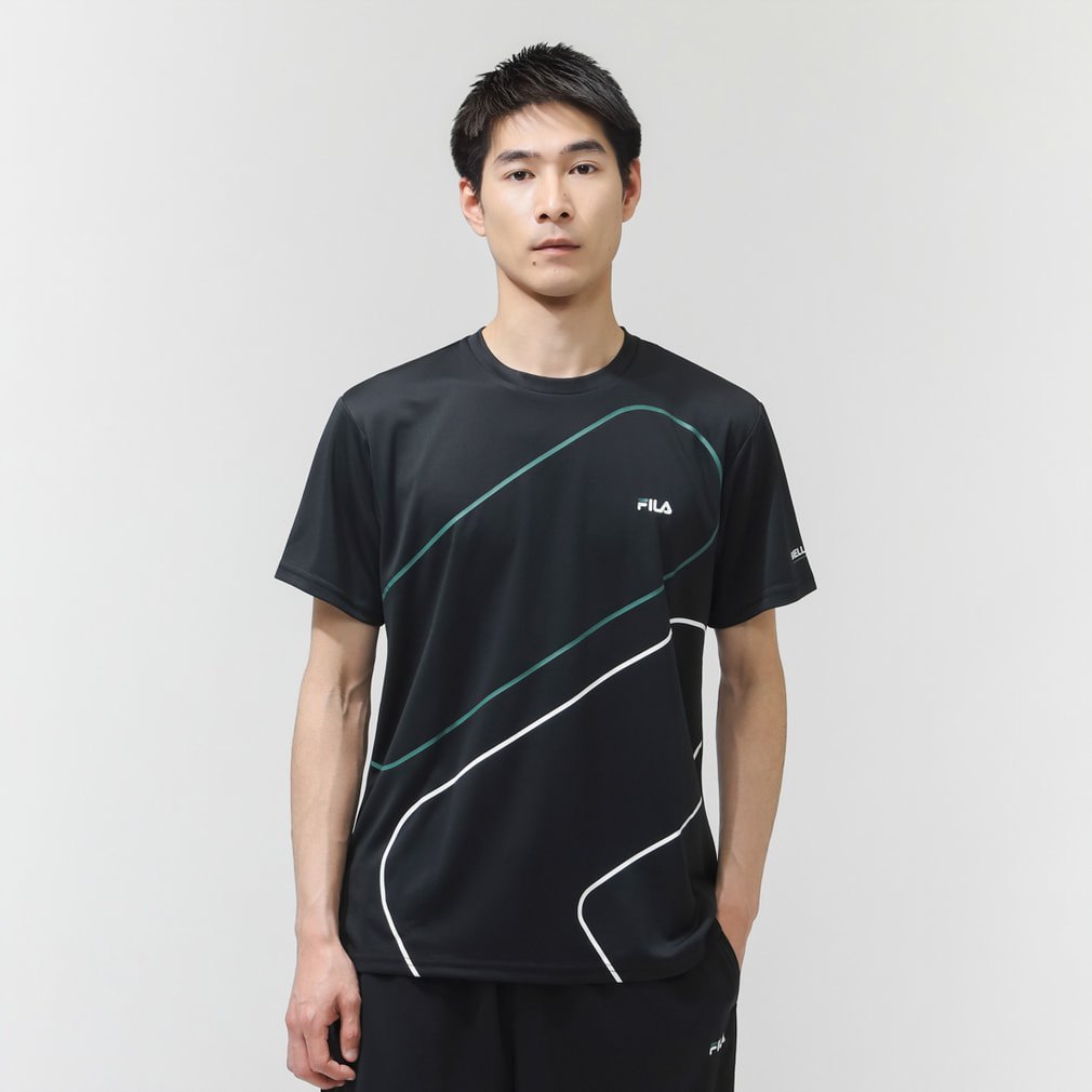 フィラ メンズ 半袖 機能 Tシャツ メンズショートスリーブティーシャツ