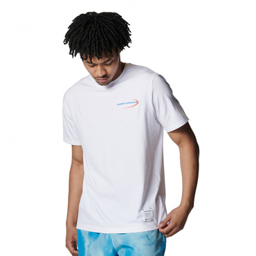 UAモチベート グラフィック ショートスリーブ Tシャツ(ホワイト-S　メンズ)