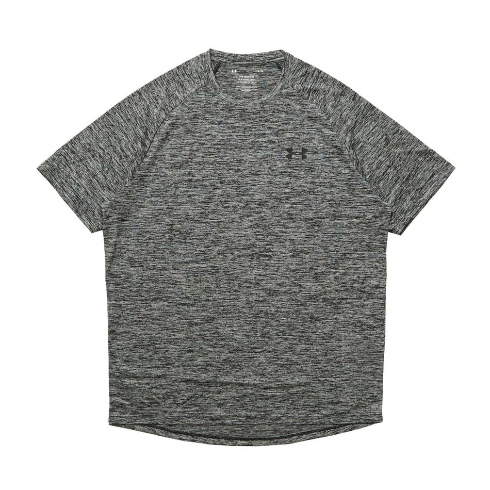 UAテック ショートスリーブ Tシャツ2.0(ブラック×ブラック-S)