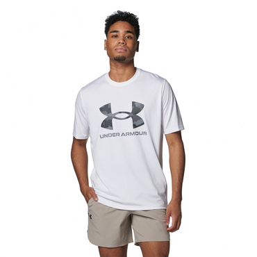 UAテック カモ ビッグロゴ ショートスリーブTシャツ